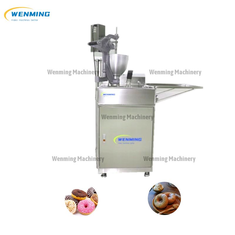 Fully automatic double row donut machine