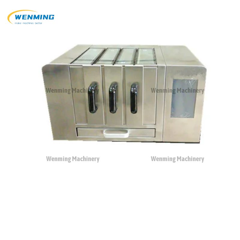 Smokeless Drawer-Type Skewer Oven Machine