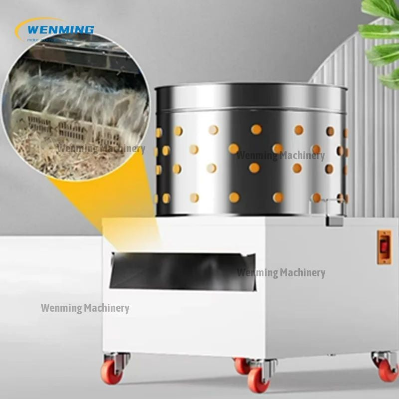 Máquina desplumadora de aves de alto rendimiento y máquina desplumadora de aves de acero inoxidable