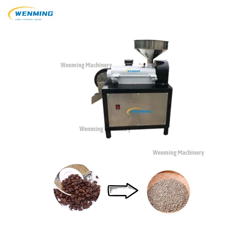 Coffee Cutting  Peeler Machine