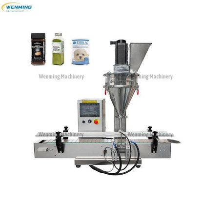 Dry Talcum Protein Spice Powder Bottle Filling Machine 