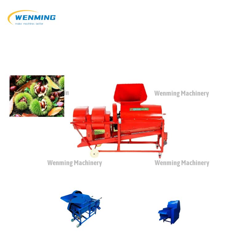 Spiny Chestnut Shell Peeling Machine 