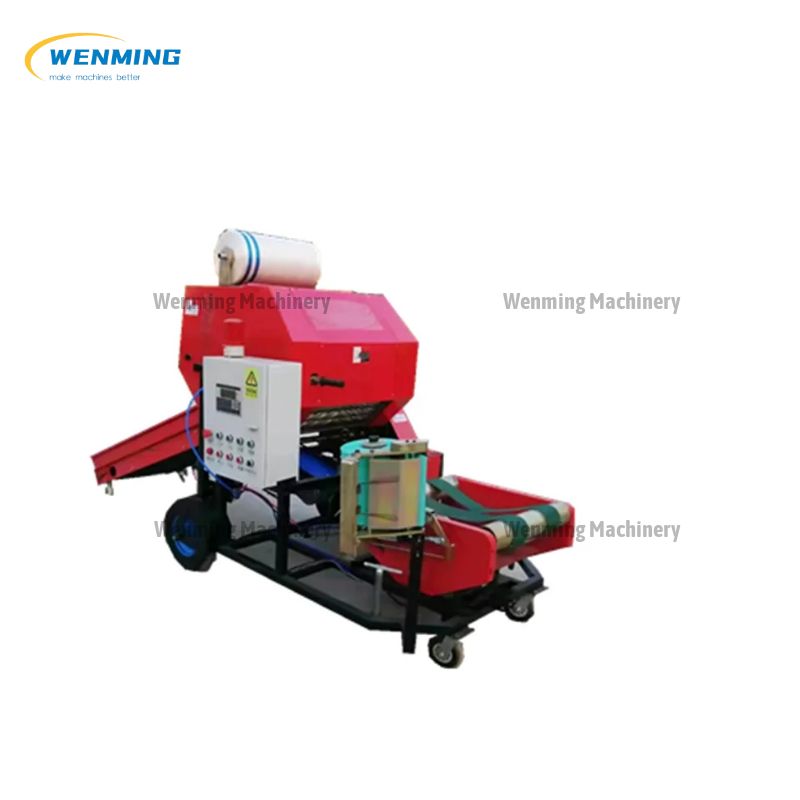 Automatic Corn Stalk Baler Machine