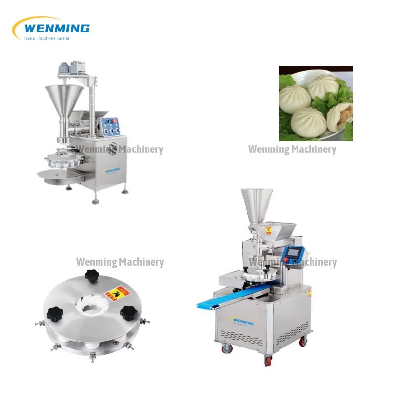 Single Stuffing Bucket Bun Making Machine