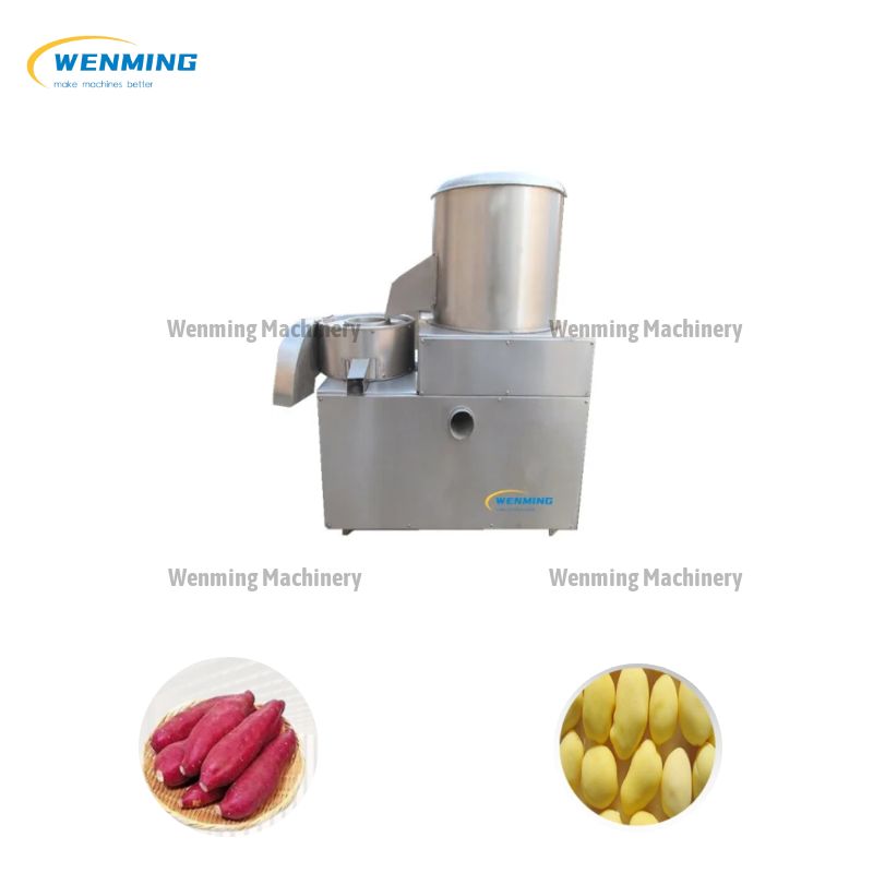 Automatic Potato Peeling And Slicing Machine