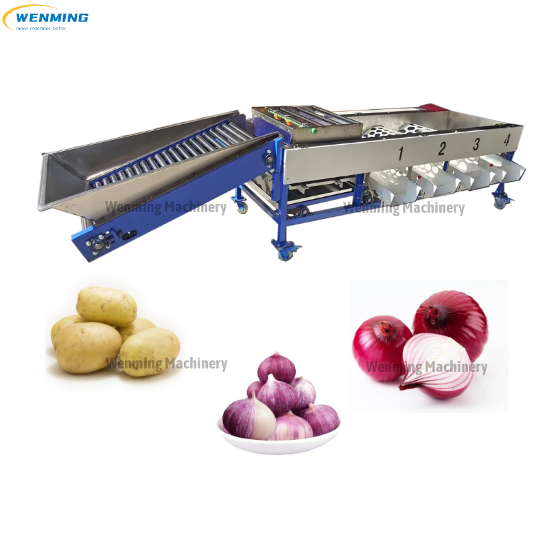  Potato Onion Grading Size Grader Machine 