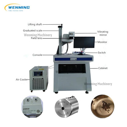 Metal Engraving Laser Machine Laser Labeling Machine