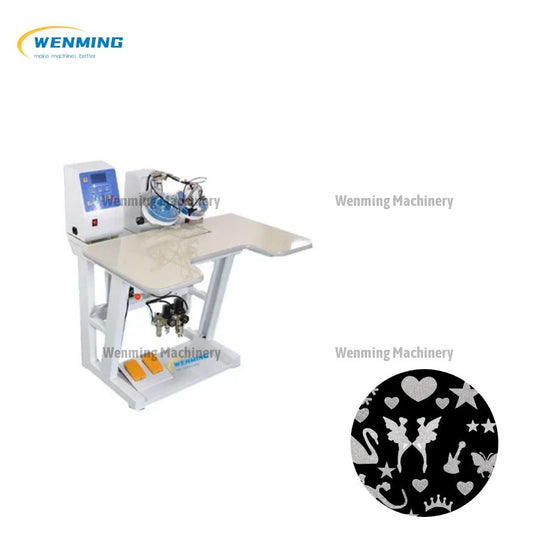 Ultrasonic Rhinestone Setting Machine