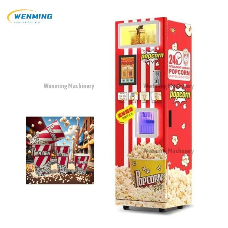 Fully Automatic Popcorn Vending Machine