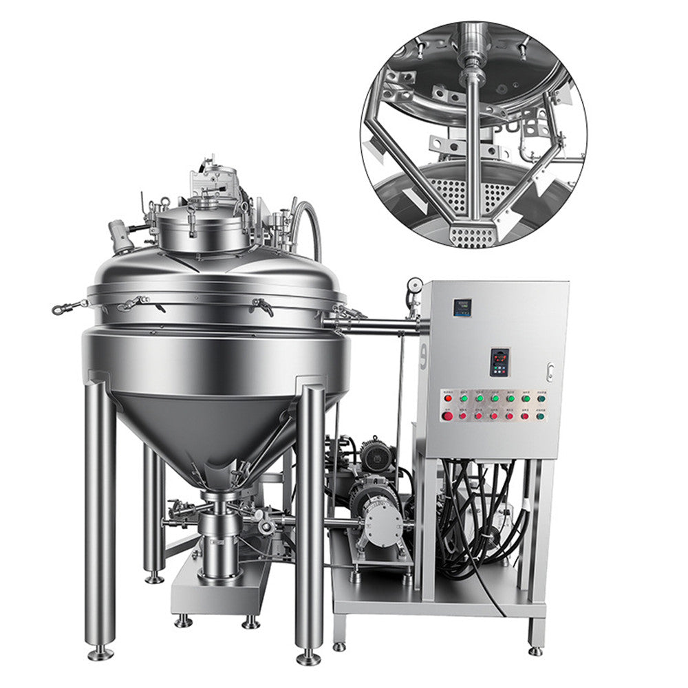 Vacuum Emulsifier Mixer