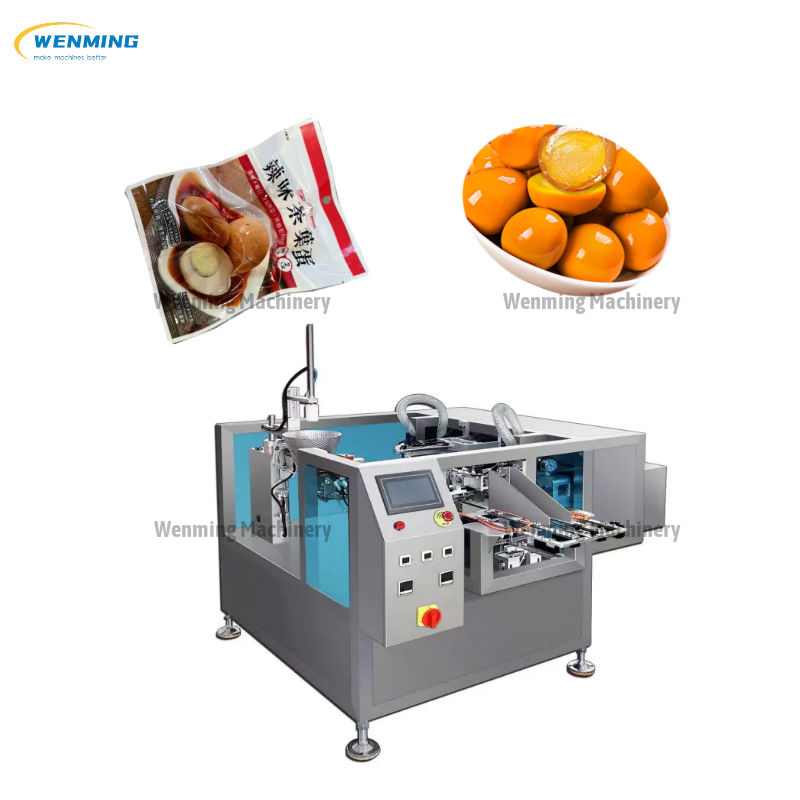 Automatic Boiled Quail Egg Food Vacuum Packaging Machine 