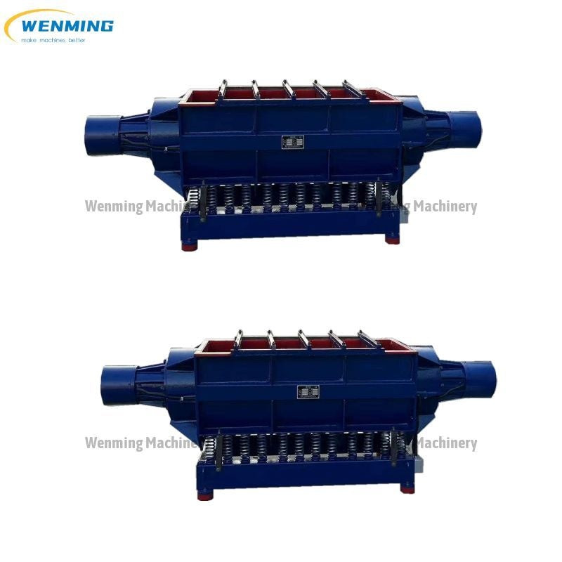 Metal Surface Deburring Tube Vibratory Trough Machine 