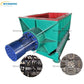 Metal Surface Deburring Tube Vibratory Trough Machine 
