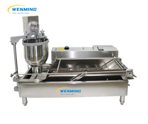 Single row donut machine