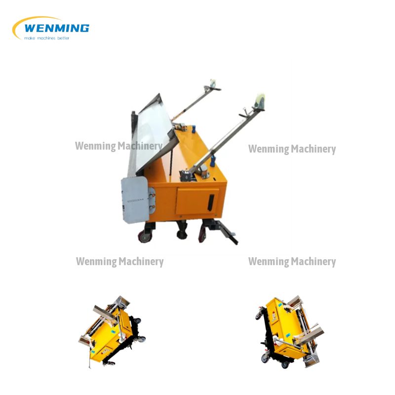  Automatic Wall Cement Plastering Machine