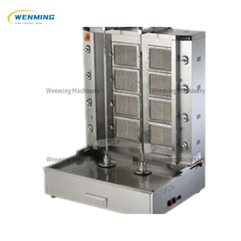 Turkish Rotary Meat Doner Kebab Grill Making Machine