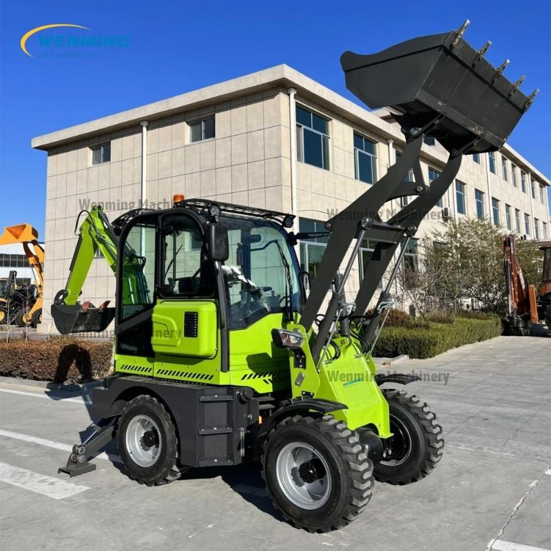 Backhoe and Loader