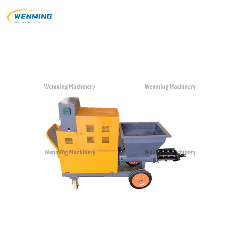 Cement Mortar Wall Plastering Machine