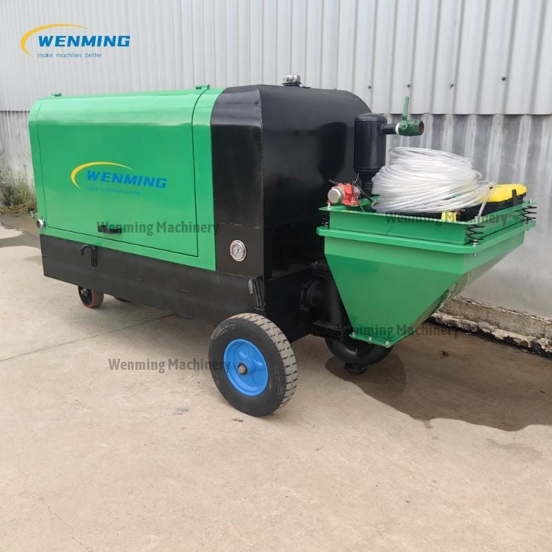 cement spray plaster machine