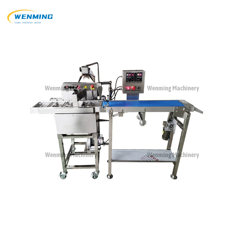 Chocolate Cake Enrobing Machine