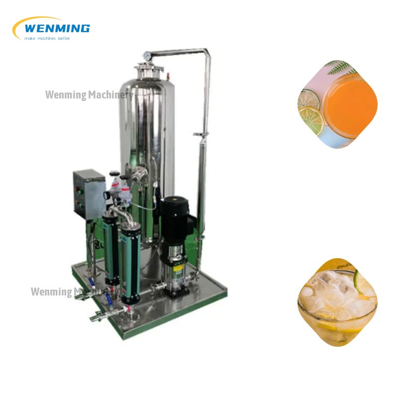 Carbonated Beverage Mixer Machine 