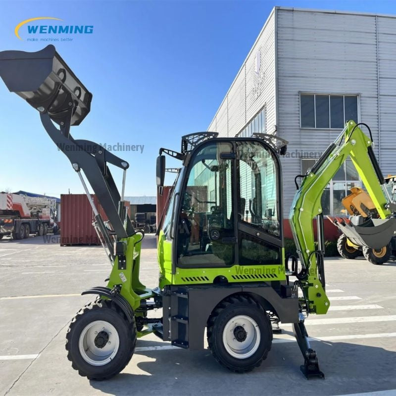 compact backhoe loader