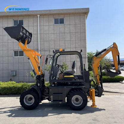 compact backhoe loader