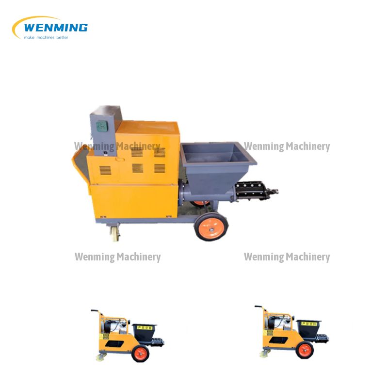 Cement Mortar Wall Plastering Machine