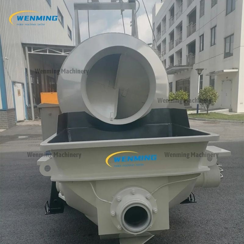 diesel concrete mixer with pump