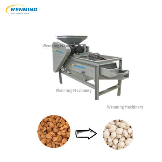 Industrial pistachio shelling production line