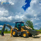 Compact Backhoe Loader