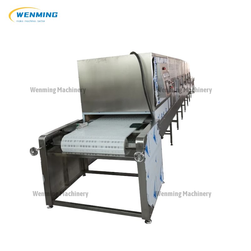 microwave tunnel dryer