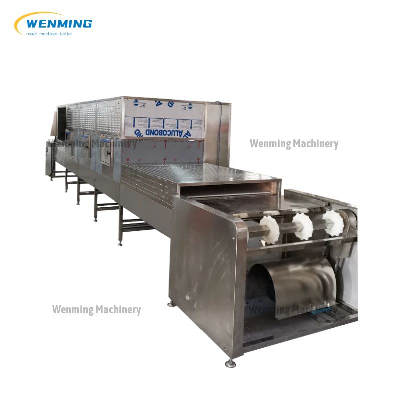 microwave tunnel dryer