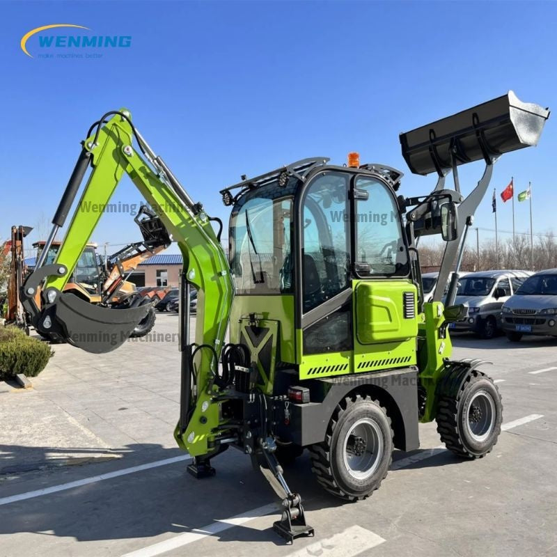 Backhoe and Loader