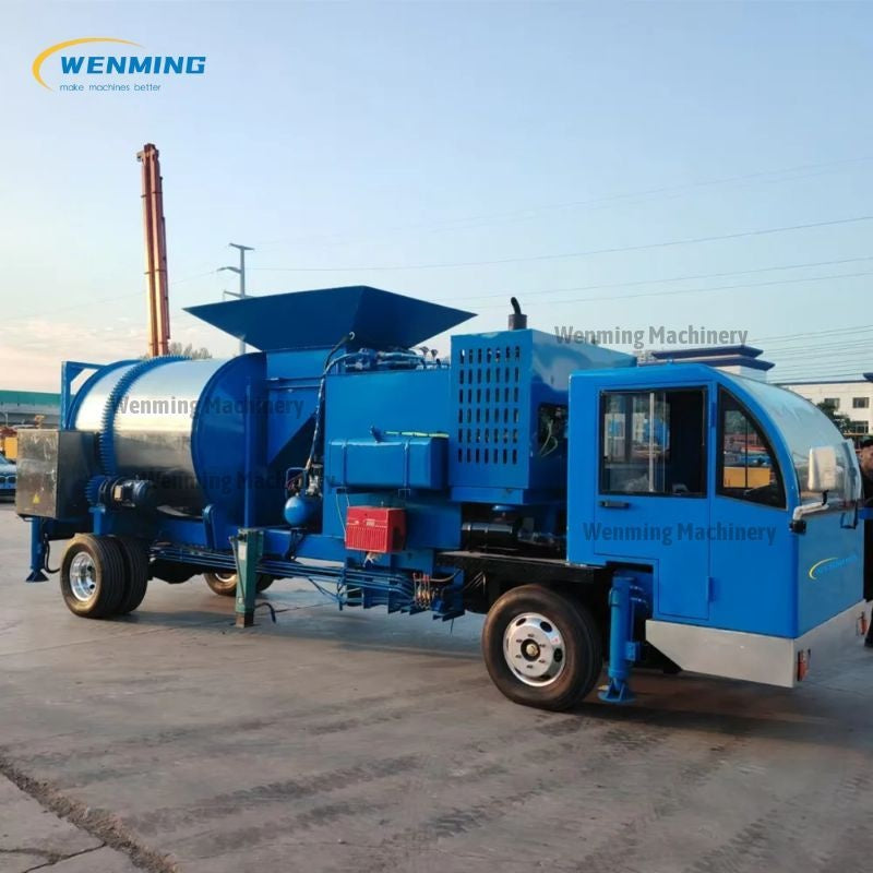 mobile asphalt mixer