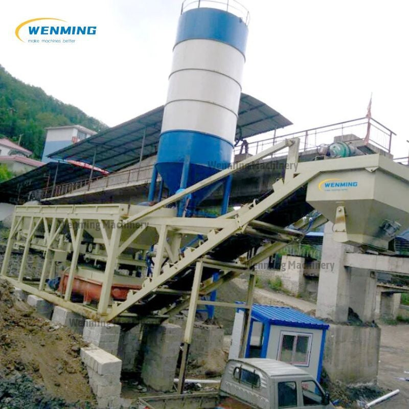 mobile stabilized soil mixing station