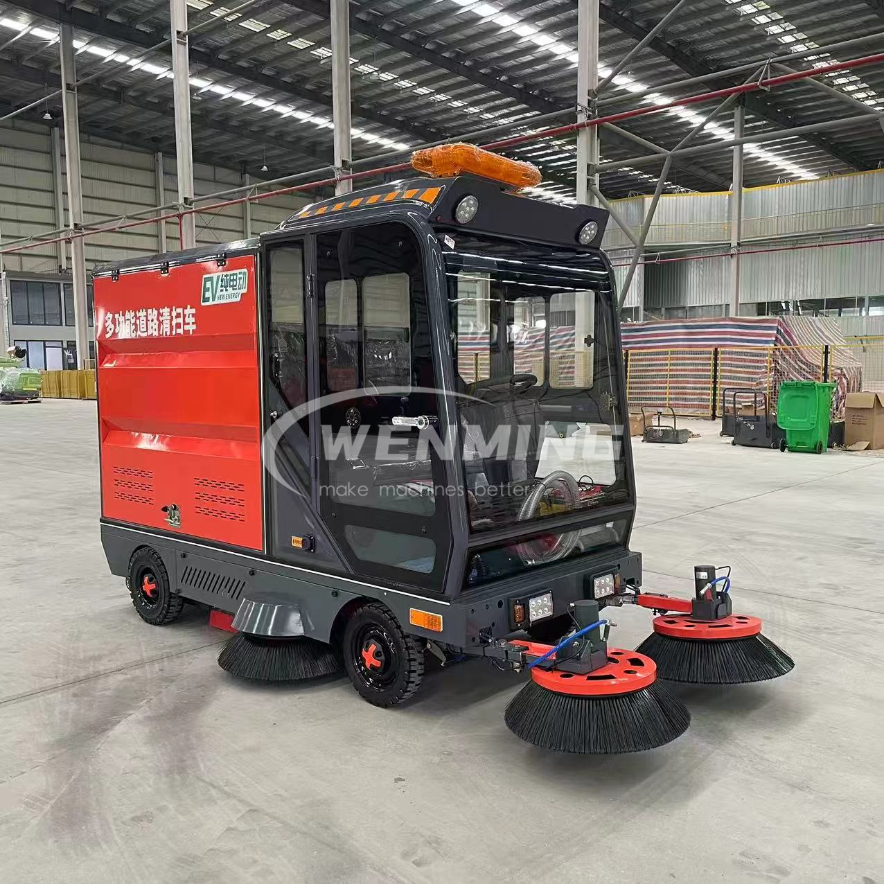 Sidewalk Sweeper Machine