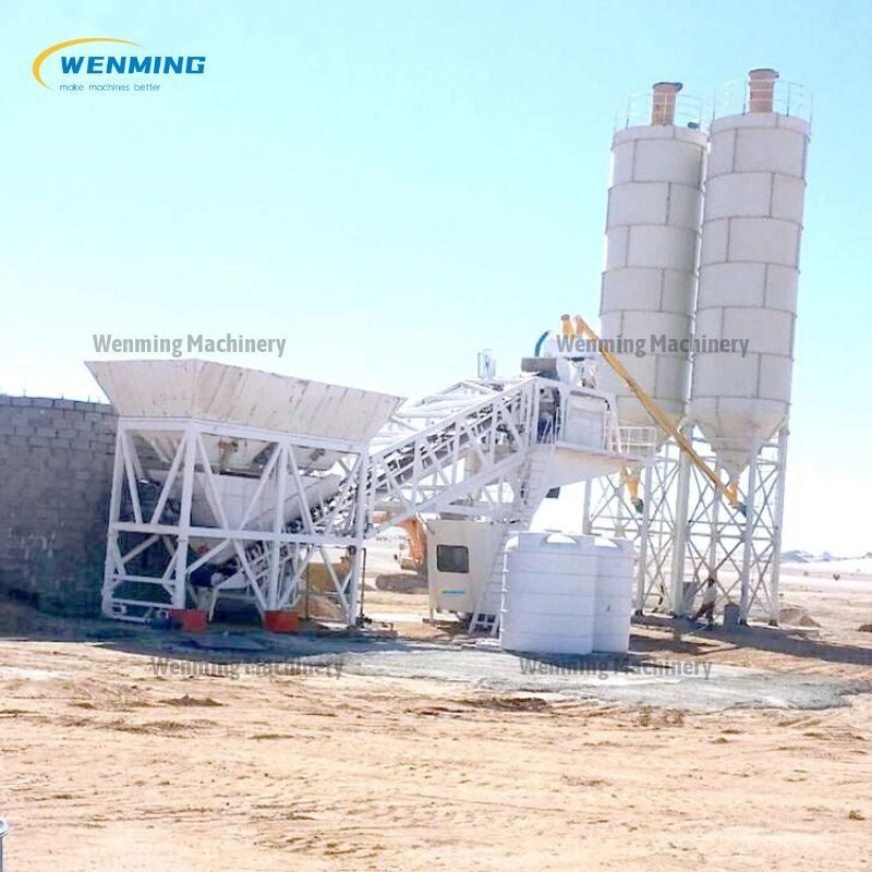 portable concrete plant