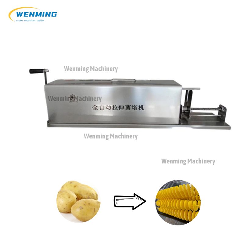 Potato Twister Machine Electric Potato Chips Cutting Machine – WM machinery