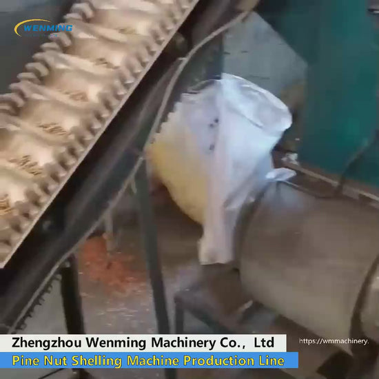 ndustrial pistachio shelling production line