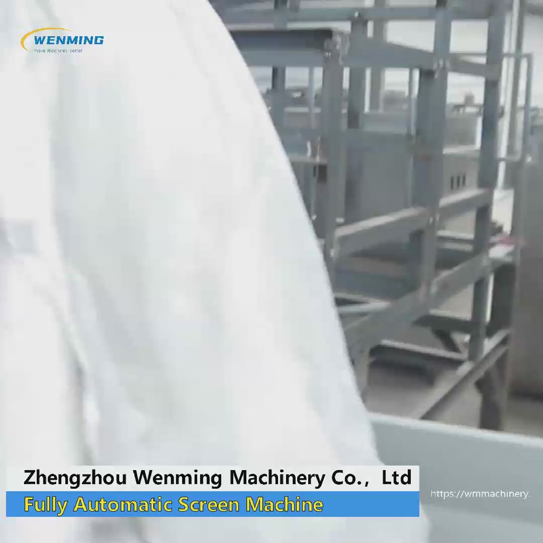 Electric screening machine