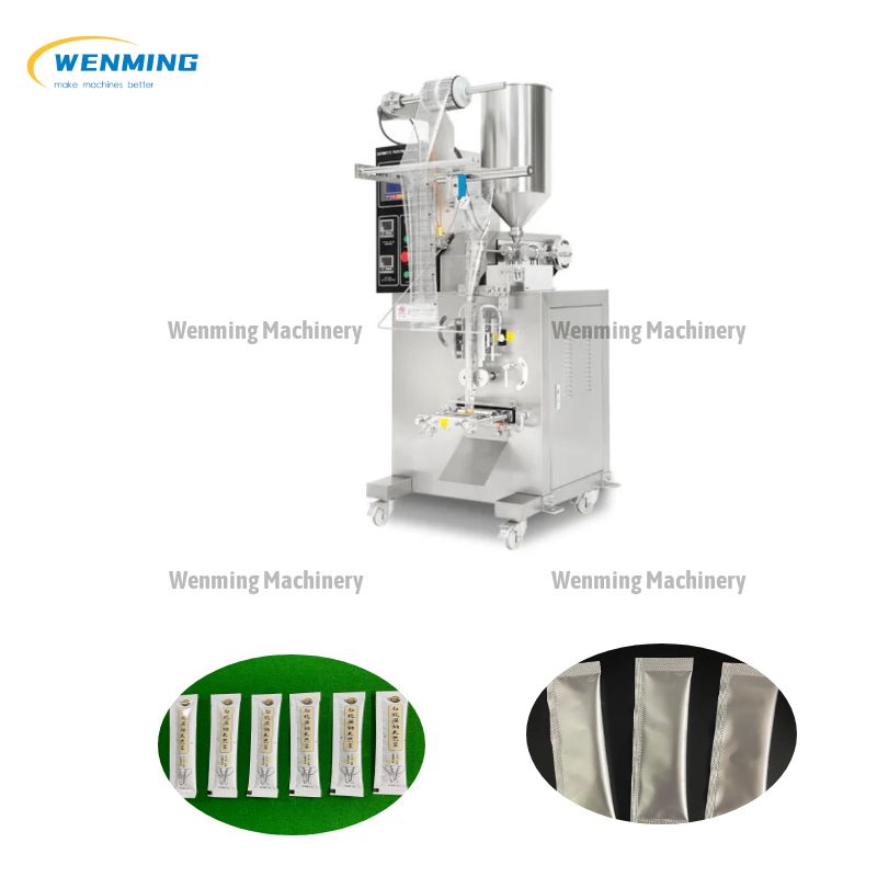 tomato paste packaging machine