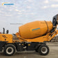 On Site Concrete Mixing Truck