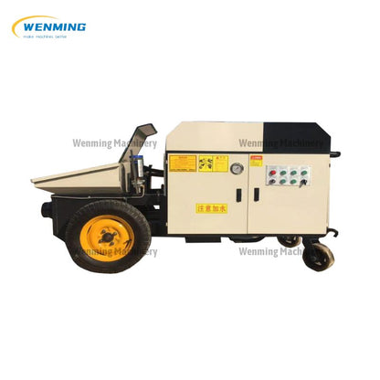 Concrete Mixer And Pump