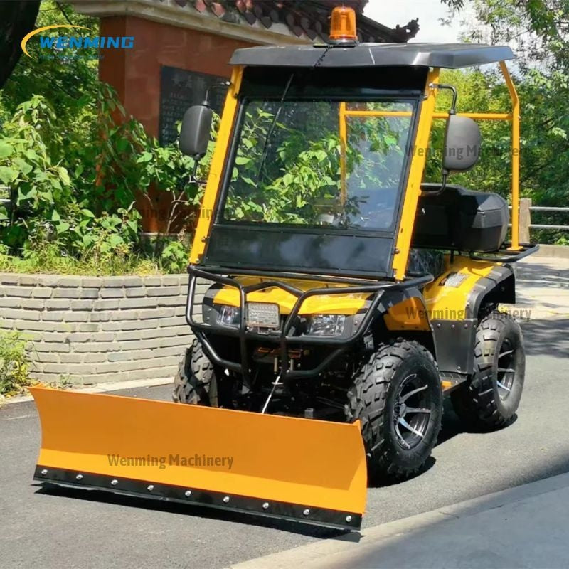 snow plow machine