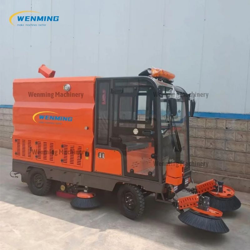 street cleaning cart