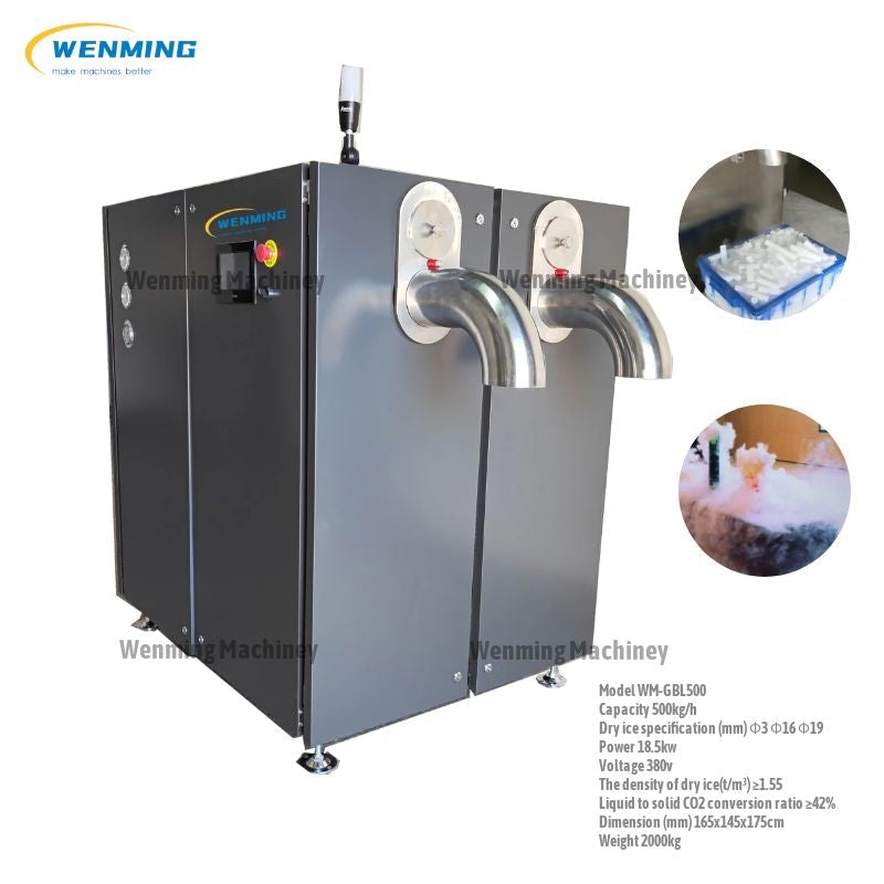 Dry Ice Maker Machine