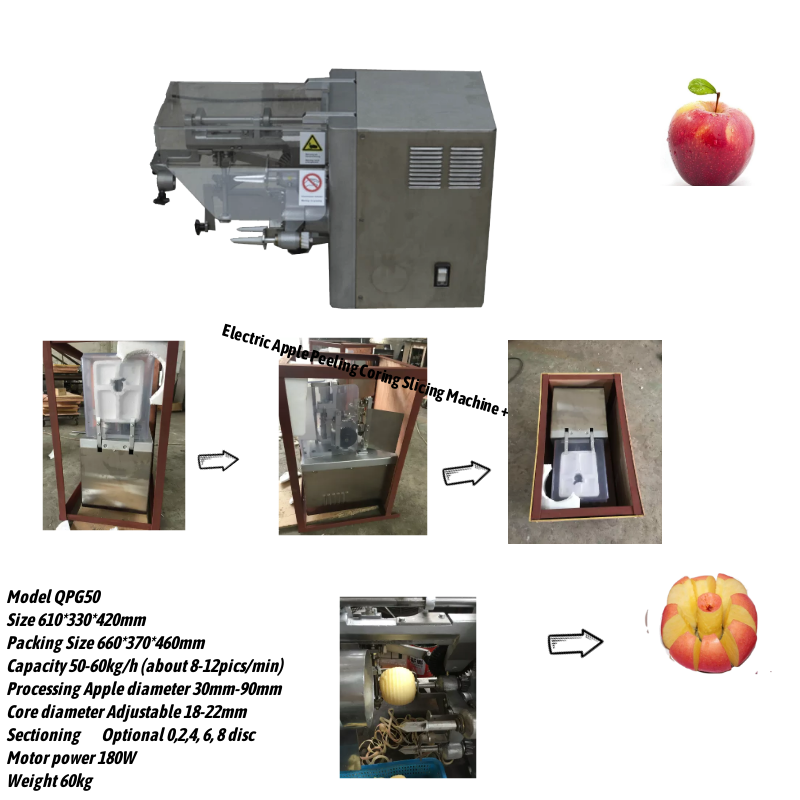 Apple Peeler Corer Slicer Machine