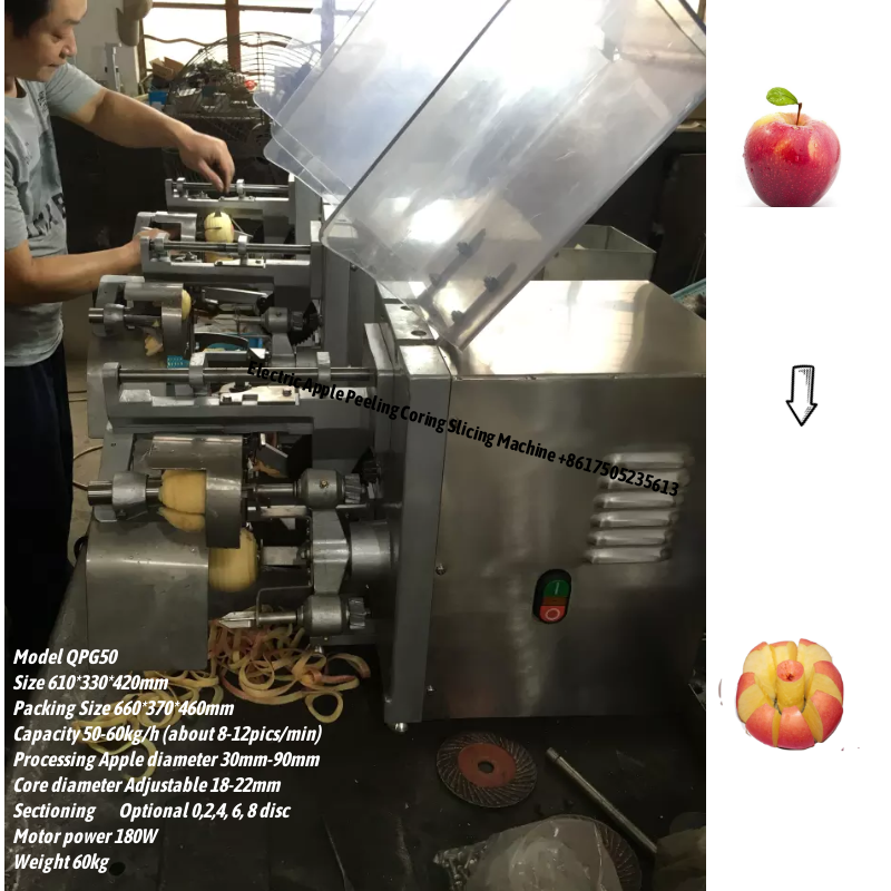 Apple-cutting-machine