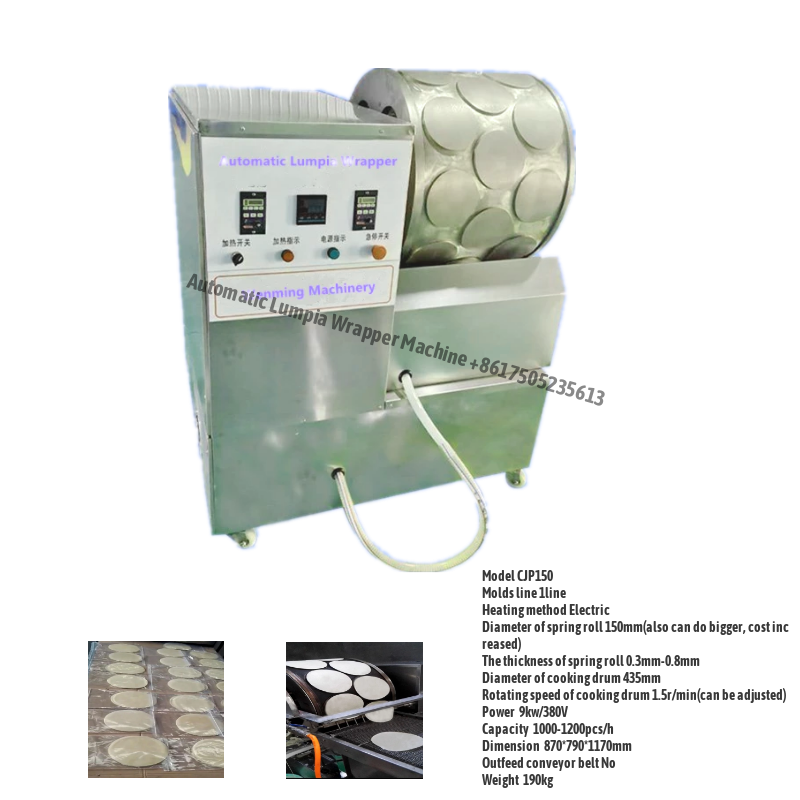 Spring Roll Skin Machine